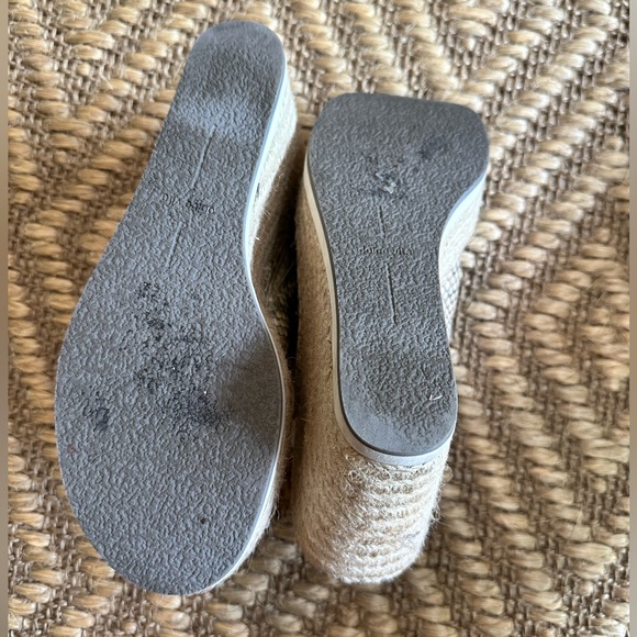 New Dolce Vita Snakeskin Wedges Platform Sandals Leather Espadrille Nordstrom - Picture 6 of 6